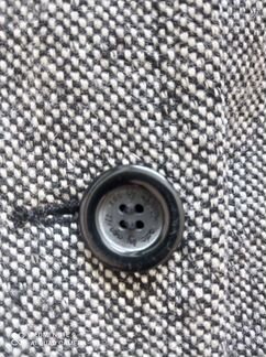 Пальто шерсть 60, серого цвета, EDS Германия