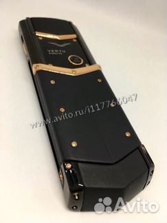Vertu Signature S Design Ultimate Gold Black Верту