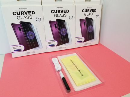 Защитное Стекло 3D на UV Гель OnePlus 8