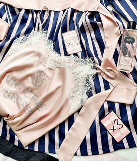 Пижама Victoria Secret халат + сорочка
