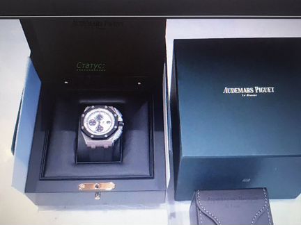 Часы. Audemars Piguet Royal Oak Chronograph оригин