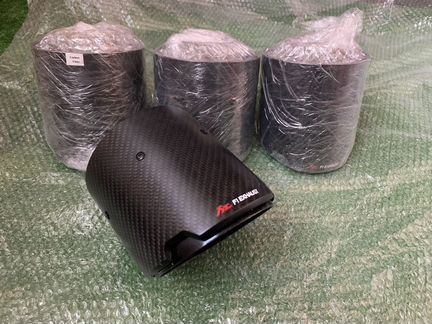 Насадки на выхлоп карбон Nissan GTR Fi Exhaust 67м