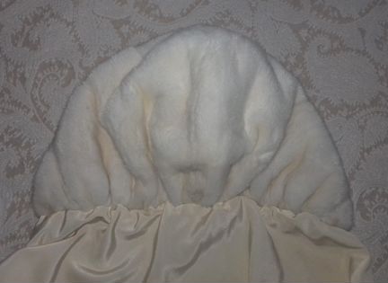 Капюшон шапка норка новый