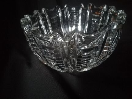 Хрусталь Салатница/Конфетница СССР