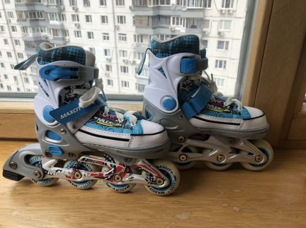 Коньки раздвижные 29-32 Maxcity