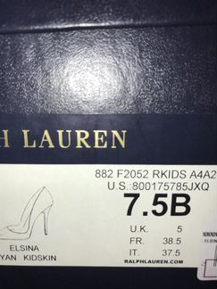 Туфли Ralph Lauren