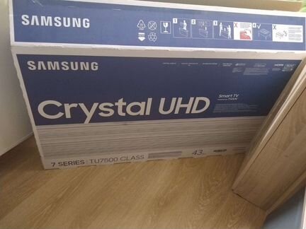 Samsung Crustal UHD 7 series.новый
