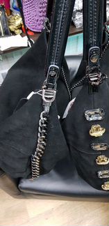 Сумка замша