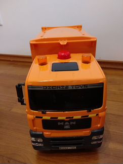 Мусоровоз Dickie Toys Air Pump и треки Shell