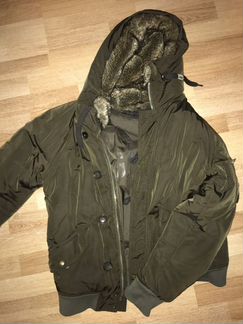 Мужской бомбер пуховик dolce gabbana