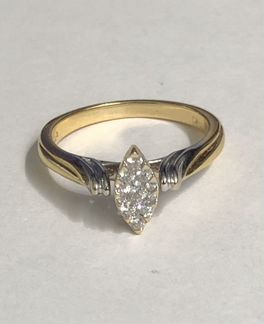 Кольцо с бриллиантами