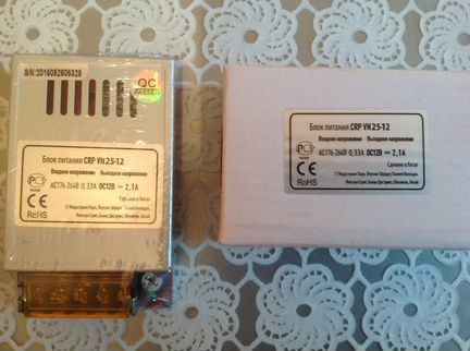 Новый блок питания CRP VN 25-12