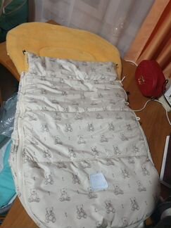 Конверт в коляску зимний