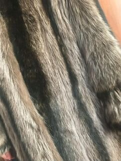 Шуба из енота