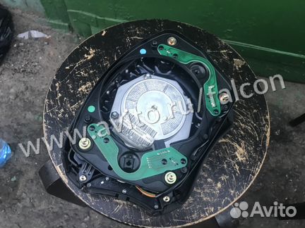 Подушка безопасности чёрная мерседес w220/s220