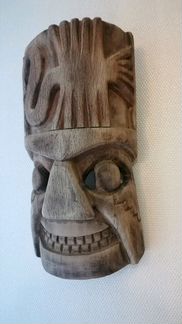 Настенная маска Naska desert Peru 1975 года