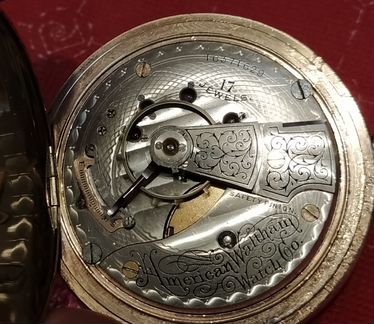 Красивейшие карманные часы Waltham 55 мм
