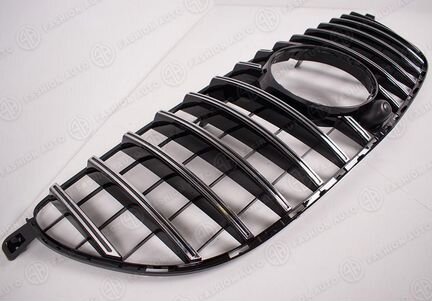 Мерседес гле 166 решетка жт хром на бампер 63 амг