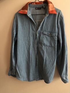 Джинсовая рубашка