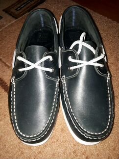 Мокасины-топсайдеры кожа оригинал41,42раз,Италия