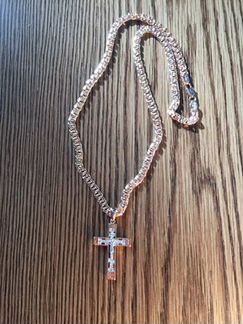 Крестик и цепочка православные