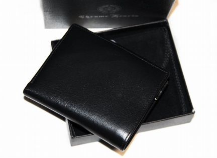 Мужской кожаный кошелек ChromeHearts новый