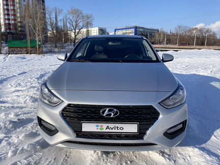 Hyundai Solaris 1.6 МТ, 2018, 44 000 км