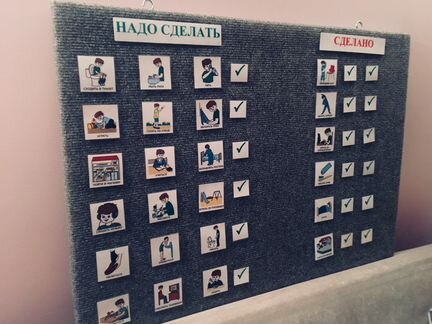 Ковролинограф/фланелеграф/визуальное расписание