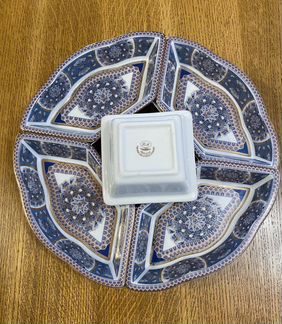 Менажница вращающаяся Fine Bone China