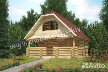 Сруб бани / дома Эксклюзив