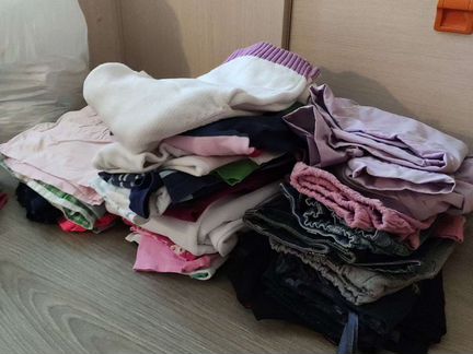Пакеты вещей для девочки с 98 по 116 размер