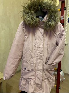 Зимнее пальто парка для девочки 134