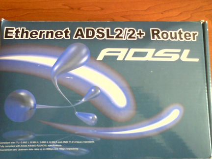 Модем маршрутизатор Ethernet adsl2/2+ Router