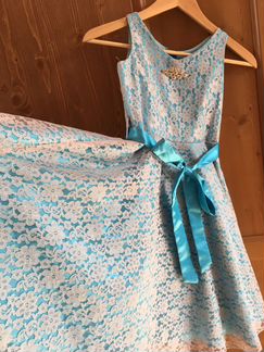 Великолепное вечернее платье для девочки р. 128-14