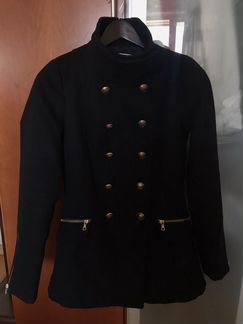 Утеплённое пальто zara