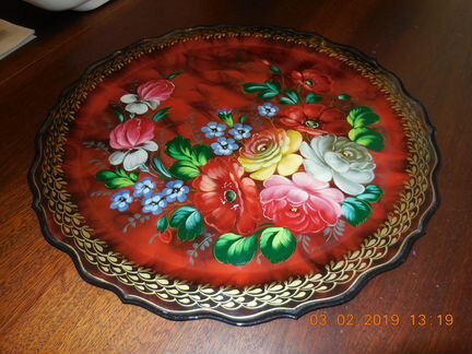 Поднос Жостово