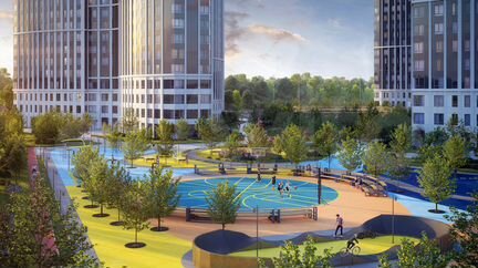 3-к квартира, 98.4 м², 23/39 эт.