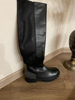 Зимние сапоги abricot новые