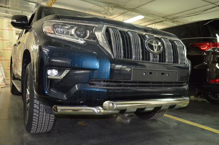 Защита бампера Toyota Land Cruiser Prado150 2017 G