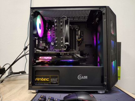 Игровой компьютер ryzen 5 3600x + rtx 2060