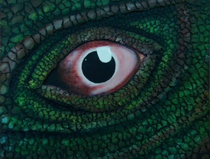 На заказ Авторская картина в смешанной технике