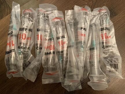 Шприцы на 10 мл и инфузионное устройство