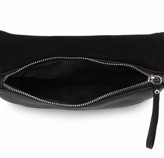 Новая кожаная чёрная сумка Gianni Chiarini
