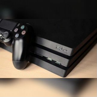 Игровая приставкаSony PS4 Pro+2 жест.наушник64игры