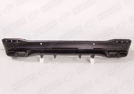 Диффузор насадки 63 AMG черные Mercedes GLS X167