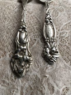 Винтажная серебрянная ложка Sterling