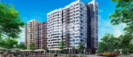 1-к квартира, 25.5 м², 9/22 эт.