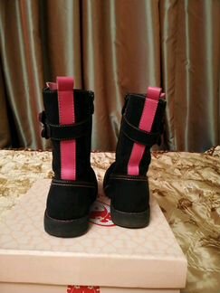 Сапоги демисезонные на байке