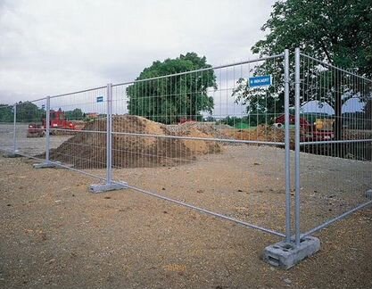 Временные строительные ограждения