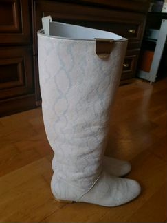 Сапоги кожаные Mouchka